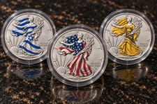 2026 Silver Eagle - Classic Glory Colorized Series , 1oz Fine Silver .999 picture