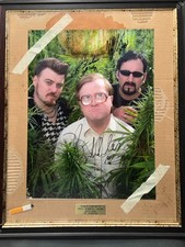 TRAILER PARK BOYS SIGNED 18 X 24 FRAMED PHOTO BUBBLES RICKY & JULIAN VERY RARE picture