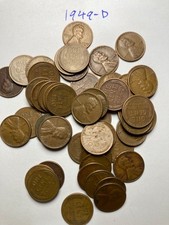 1949-D LINCOLN WHEAT CENT PENNY ROLL, nice condition picture