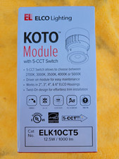 ELCO Lighting KOTO ELK10CT5 LED Module 12.5W 5-CCT Switch Dimmable 120V picture