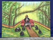 Helga Schweininger Signed Oil Painting 