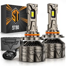 2x AUXBEAM Canbus 9005/HB3 LED Headlight Bulbs High Beam White Super Bright 180W picture