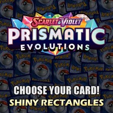 Prismatic Evolutions Pokemon Cards Reverse Holo Rare EX Master Set Singles Pick picture