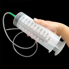 100ml/300ml Large Capacity Syringe Reusable Pump Measuring With 1m Tube Feeding picture