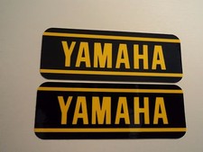 Lot of 2 original  NOS YAMAHA motorcycle racing decals stickers YZ 125 Motocross picture