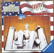 2012 Ravensburger Lincoln Memorial Puzzle American Heritage USA picture