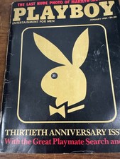 Vintage December 1975 Playboy Magazine picture