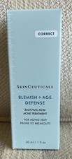 SKINCEUTICALS BLEMISH + AGE DEFENSE FULL SIZE 1 OUNCE SEALED AUTHENTIC Exp 10/27 picture