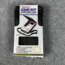 VINTAGE 1993 Official Nintendo Game Boy Carrying Case Black Model GB-7 ALS NIB picture