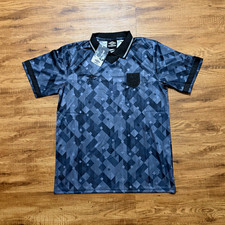 Retro Umbro England 1990 Blackout football jersey Size M picture