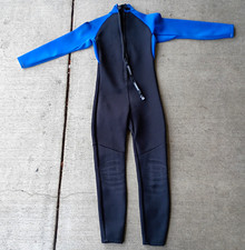Stearns Men's Full Wetsuit Size Large (L) Blue/Black picture