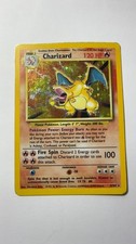 1999 Pokemon Charizard 4/102 Base Set Unlimited Holo Rare picture