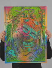 Phish poster Jacksonville, Fl  10/9/26 FOIL EDITION S/#/50 SHOWDEERART picture
