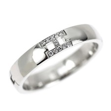 Hermes K18WG Diamond Ring Ever Hercules 48 - Auth  from Japan- Auth picture