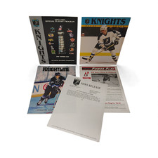 RARE 1992-93 Atlanta Knights IHL Hockey Official Game Program Collection picture