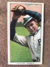 1909-1911 T206  Piedmont Cigarette Harry McIntyre Brooklyn picture