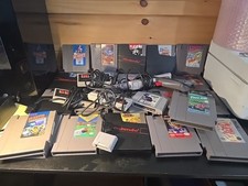 Huge Vintage Original Nintendo Lot (Games,  Guns,controllers) Untested picture