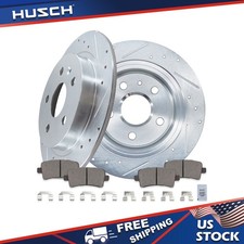 Rear Drilled Brake Rotors Brake Pads for 2013-2015 Regal Lacrosse Chevy Malibu picture