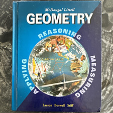 McDougal Littell Geometry: Reasoning Measuring Applying HC 2011 High School picture