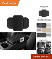 Comfort-Enhancing Leather Armrest Pad - Non-Slip, Easy to Install, Universal Fit picture