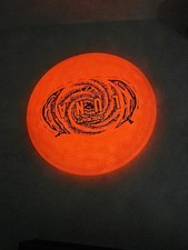 Discgolf Discraft Luna Disc Red Glow One Of A Kind Can't Find Anywhere picture