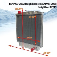 For 1997-2002 MT35 1998-2008 MT45 1999-2002 MT55 Freightliner Aluminum Radiator picture