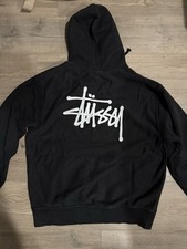 Stussy Black Pullover Hoodie Men’s XL picture