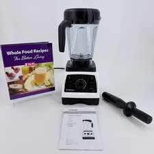 Vitamix 7500 Black Professional Blender 64oz  and recipe book Tested ￼ picture