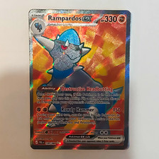 Rampardos EX Pitch Black Rare Full Art Holo #100/084 EN  picture