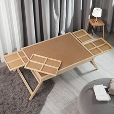 1000pc Wooden Folding Puzzle Table w/ Legs, 4 Drawers + Protective Cover picture