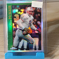 1997 Topps Chrome Steve McNair #101 Refractor Rookie NFL Houston Oilers picture