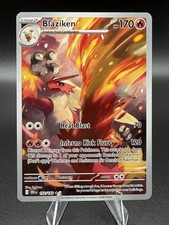 Pokémon TCG Blaziken Destined Rivals Illustration Card 192/182 NM picture