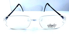 Luxottica LU3550 3550 716 Rimless Black Men's Women's Eyeglasses Frame Italy  picture