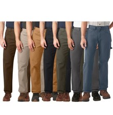 Dickies Mens Relaxed Fit Heavyweight Duck Carpenter Pants Jeans - 1939 - New picture
