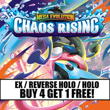 Pokémon Chaos Rising: Pick Your Card – Reverse Holo/Holo/ex - NM TCG picture