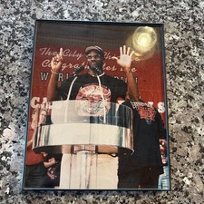 Michael Jordan Chicago Bulls 8x10 PSA Type I Photo 6-Time Champion Vintage 1998 picture