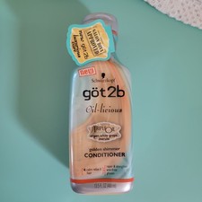 RARE Got2b Oil-licious Golden Shimmer Conditioner 13.5 Oz Triple Oil Argan picture