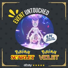Mewtwo Unrivaled Tera Raid Mark Event Untouched Legit Pokémon Scarlet Violet picture