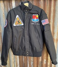 RARE Named USAF Nothrop McDonnell Douglas BLACK WIDOW II ATF-23 TEAM JACKET  picture