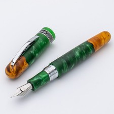 Conklin 1898 Limited Edition Spectra Fusion Fountain Pen in Green Medium Nib picture