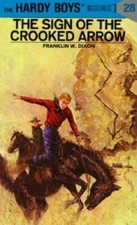 The Sign of the Crooked Arrow (Hardy Boys, Book 28) - Hardcover - GOOD picture