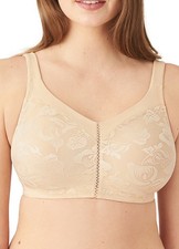Wacoal Awareness Full Figure Seamless Wire Free Bra Style#85276 36DDD picture
