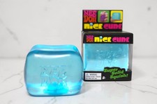 NeeDoh Nice Cube Blue Super Solid Squish Fidget Stress Toy NEW picture