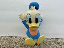 Vintage Disney Applause Baby Donald Duck Squeak Toy *WORKING picture