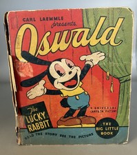 Vintage 1930s Carl Laemmle Big Little Book - Oswald The Lucky Rabbit picture
