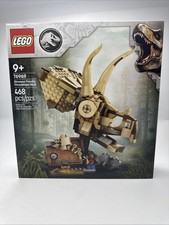 LEGO Jurassic World Dinosaur Fossils Triceratops Skull Toy Lego 76969 New picture