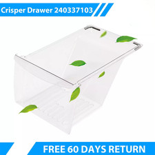 Fridge Refrigerator Clear Crisper Drawer Pan Replacement For 240337103 PS429854 picture