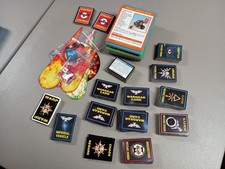 Warhammer 2nd Edition Components (Cards, Datafaxes, Templates, Dice) picture