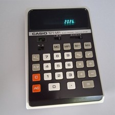 CASIO Calculator 121-MR Vintage Good Condition Used Works Well Japan -2K picture