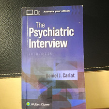 Wolters Kluwer The Psychiatric Interview 5th Ed Paperback by Daniel J. Carlat picture